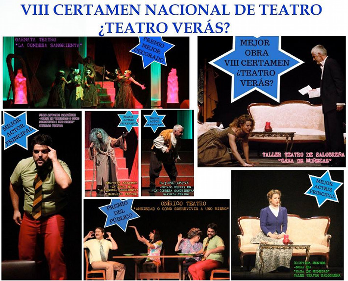 La Compañía Taller Teatro de Salobreña gana el VIII Certamen Nacional de Teatro ¿Teatro Verás? de Almáchar